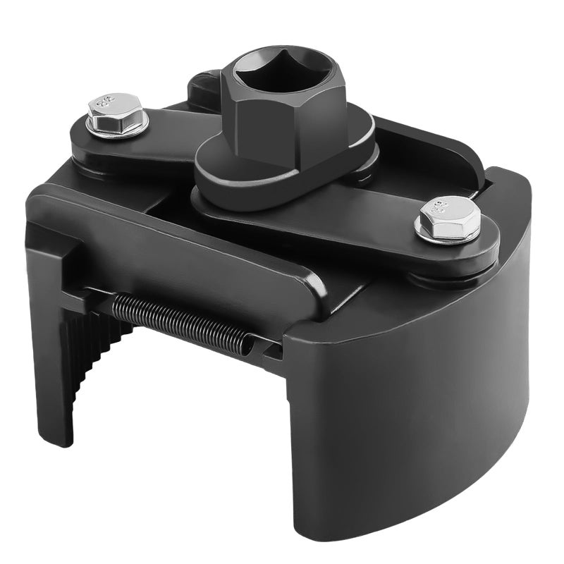 BOMLING Oil Filter Wrench Set Universal Oil Filter Removal Tool for 80mm105mm Adjustable Oil Filter Cap Socket Set With 2 Jaw