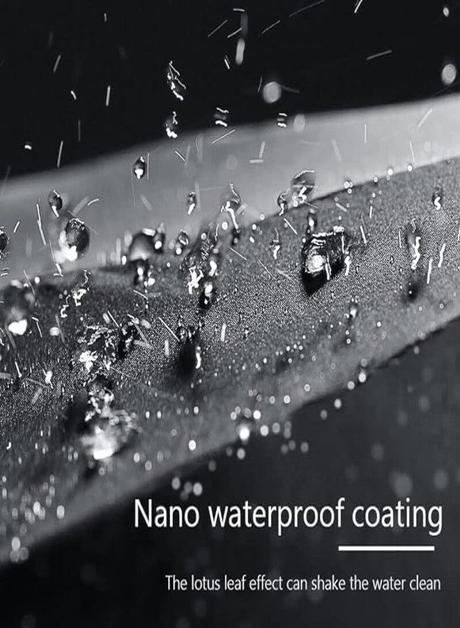 Zipron Heavy Duty Stormproof Rain Umbrella Windproof Waterproof Automatic Open Close Umbrella Compact Lightweight Extra Large Coverage for Men Women - Image 4