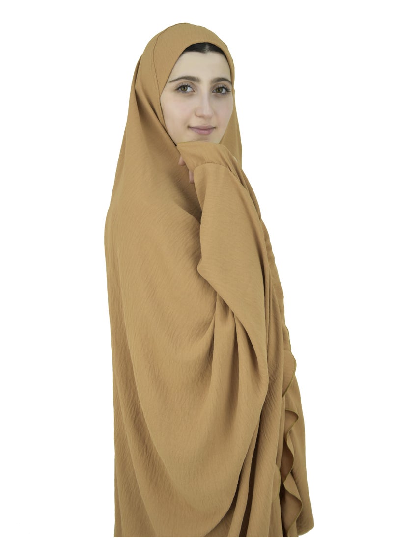 DAMAS COLLECTION - Two Piece Islamic prayer dress for women plus size - Image 1