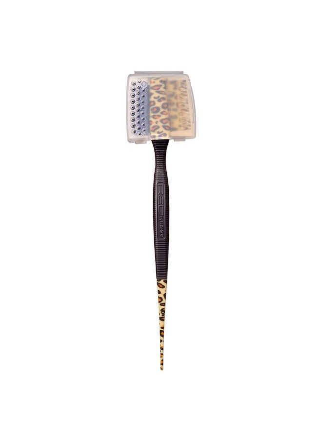 Red by Kiss Red by Kiss Professional 3 IN 1 Edge Brush. Comb. Rat-tail Brush with Case  - Image 3