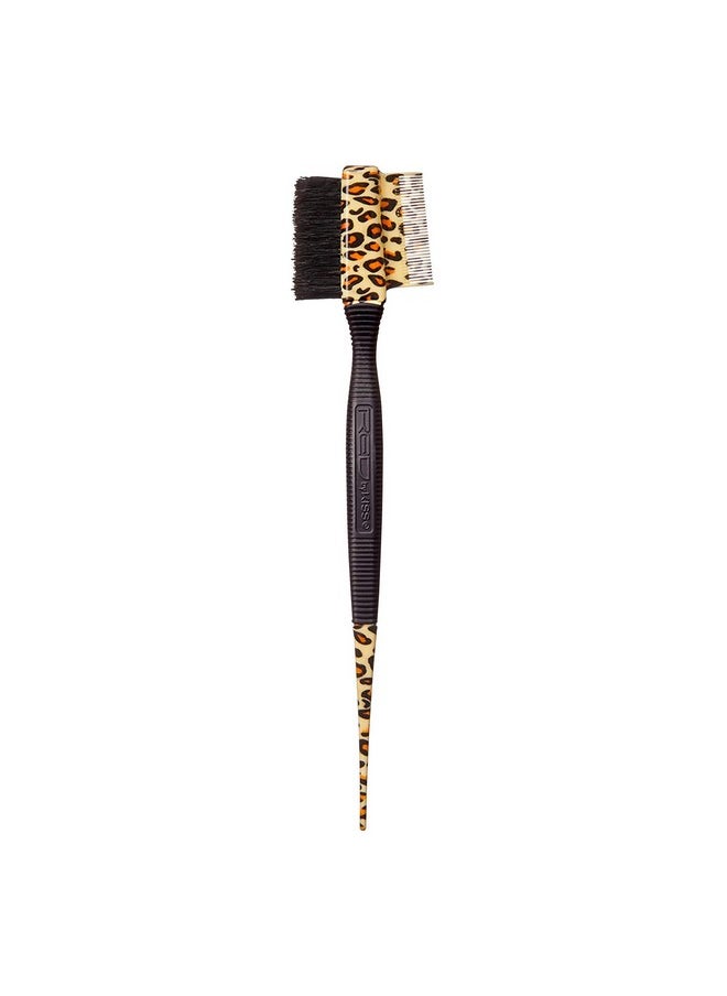 Red by Kiss Red by Kiss Professional 3 IN 1 Edge Brush. Comb. Rat-tail Brush with Case  - Image 2