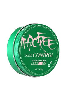 maxfree Edge Control Wax, Ultra Strong Hold Non Greasy Hair Styling Wax, Long Lasting Edge Control Hair Gel, Natural Styling for Unisex 150g  - Image 1