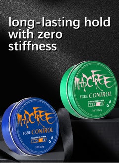maxfree Edge Control Wax, Ultra Strong Hold Non Greasy Hair Styling Wax, Long Lasting Edge Control Hair Gel, Natural Styling for Unisex 150g  - Image 4