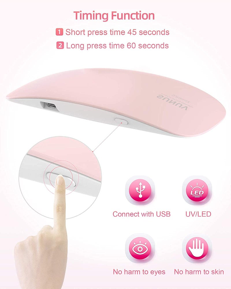 Generic UV Nail Lamp SUN Mini2 6W LED Nail Dryer - Image 2