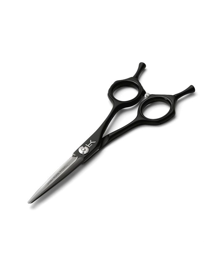 Kobaruto Very Sharp Kobaruto Rebel - 440c Silver Black Cobalt 5" Hairdressing Shears for Stylists and Barbers - Image 1