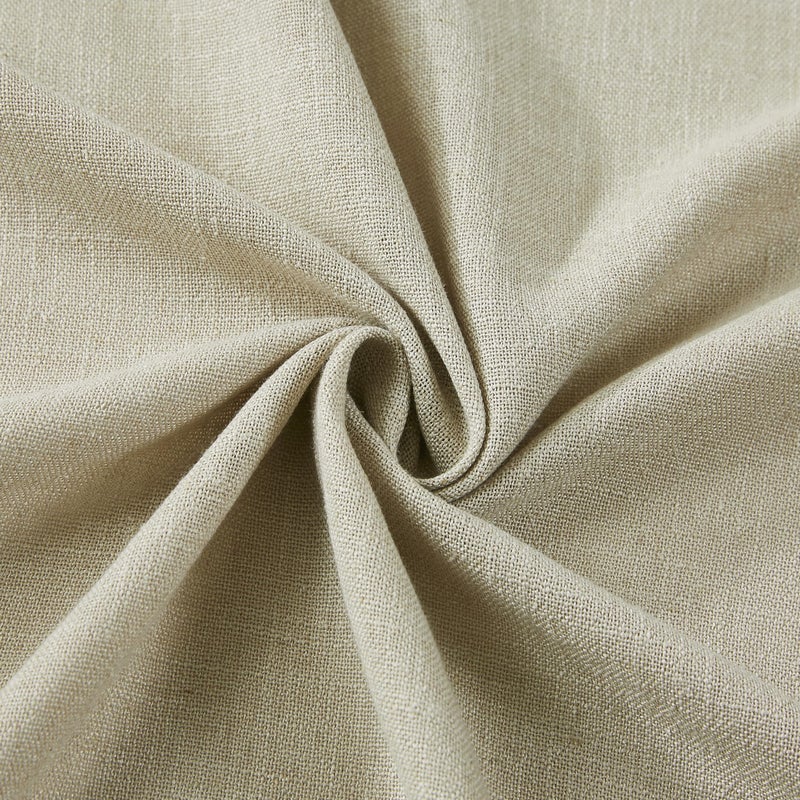 Vision Home Sand Pinch Pleated Semi Sheer Curtains Textured Linen Blended Light Filtering Window Curtains 102 inch for Living Room Bedroom Pinch Pleat Drapes with Hooks 2 Panels 40"Wx102"L,Camel Beige - Image 5