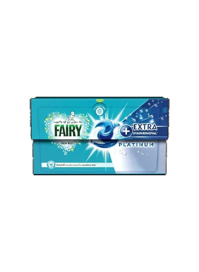 Fairy FAIRY PLATINUM+ Extra Stain Remover Non Bio Pods For Sensitive Skin 34 Washes 