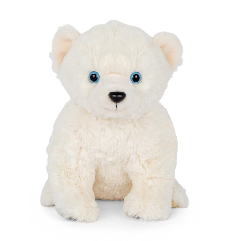 Fahlo Tracking Plush | 12" Plush Toy with Interactive 3D Tracking Map | Supports Wildlife Conservation | Eco-Friendly Ages | (Polar Bear) - Image 1