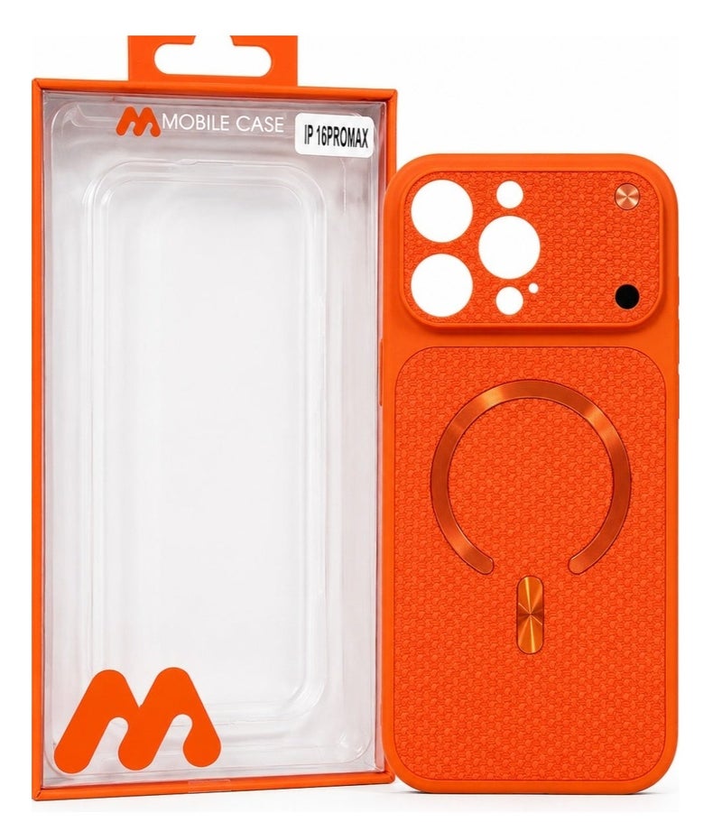 MagSafe Carbon Fiber Protective Case for iPhone 16 Pro Max - Image 1