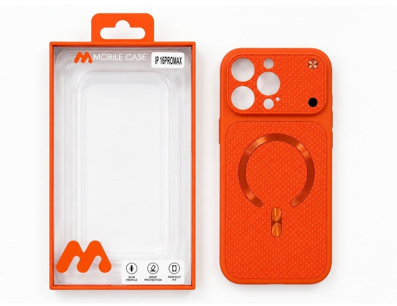 MagSafe Carbon Fiber Protective Case for iPhone 16 Pro Max - Image 2