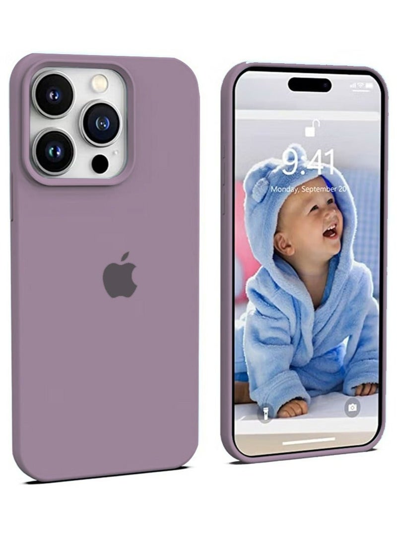 IAF iPhone 15 Pro Max Mobile Case Cover with Soft Liquid Silicone Protection Anti-Scratch Shockproof Accessories Slim Protective Back Cover with Comfortable Hold Touch Feeling and Anti-fingerprint - Image 1