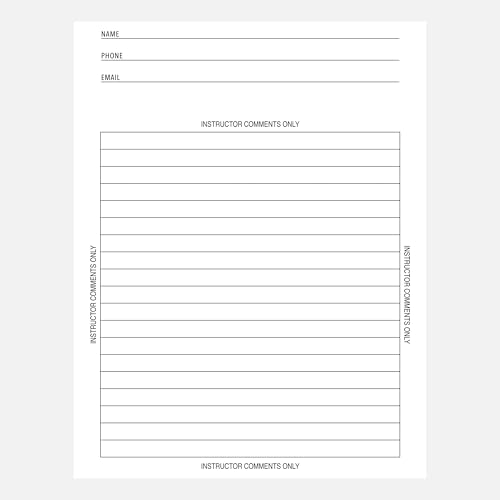 Yeplan Carbonless Lab Notebook - 8.5" x 11" Chemistry Notebook with 50 Sets of Pages, Science Grid Paper, Protective Translucent Cover & Wire-O Binding, for Students/Researchers - Image 5