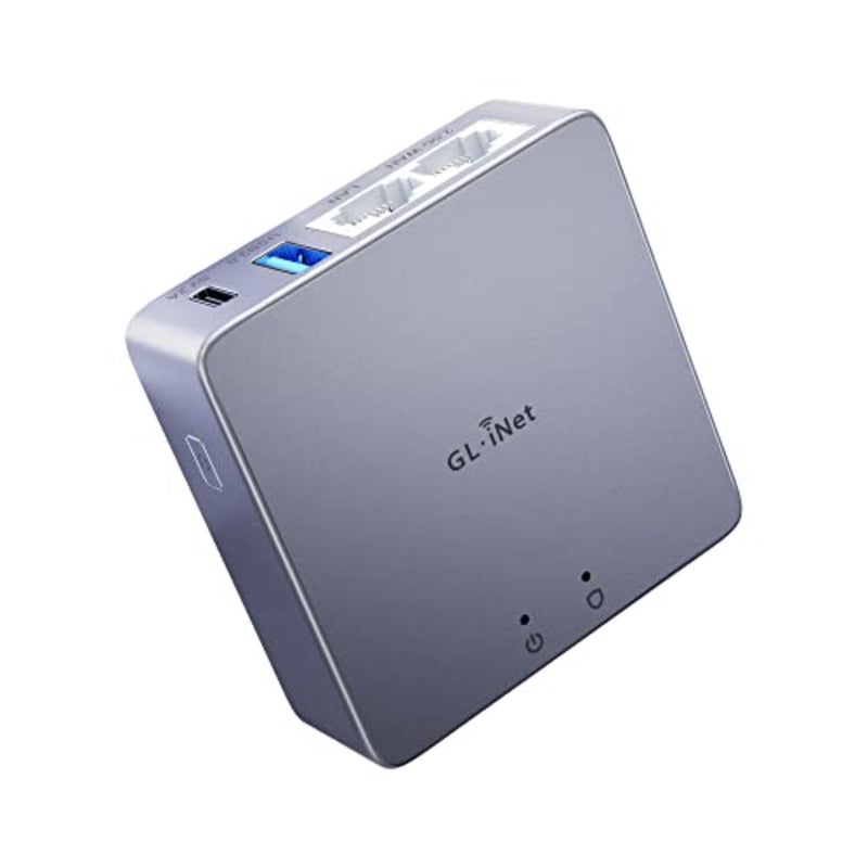 MT2500A Brume 2 Mini VPN بوابة أمان للمكتب المنزلي والعمل عن بعد - VPN ServerClient للمنزل والمكتب، VPN Cascading، أمان الإنترنت، 2.5G WAN، NO Wi-Fi (حافظة من سبائك الألومنيوم) قم بتشغيل خادم VPN وعميل VPN على نفس الجهاز في وقت واحد، مثالي للعمل من موقع إلى آخر والعمل عن بعد - Image 1