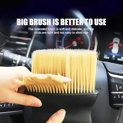 SWAMINE Car Detailing Brush Set of 5 Premium - for Car Cleaning, Car Wash Interior and Exterior Cleaning. Soft bristles, Multy Purpose Dashboard Cleaning, Ac Vent Cleaning (Car Detailing Brush Set of 5) - Image 5