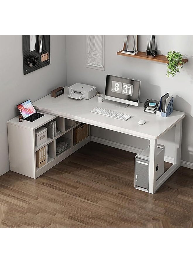 إن كي أكس طاولة كمبيوتر وطاولة متعددة الوظائف للمكتب المنزلي مقاس 120 سم مع 3 أدراج - Image 1