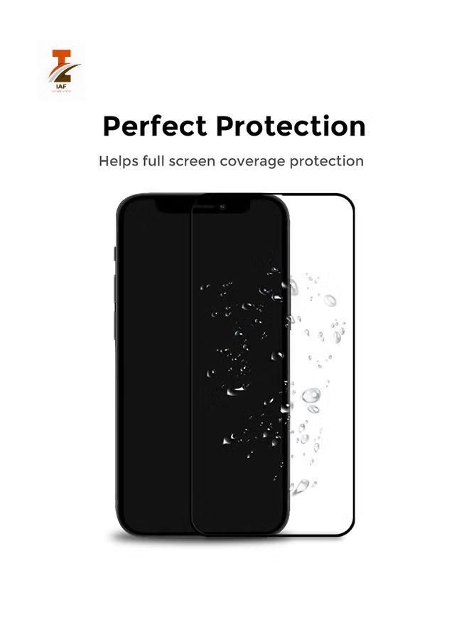 IAF Tempered Glass for iPhone 13 Screen Protector Shock Proof Anti-Scratch (Pack of Two)
