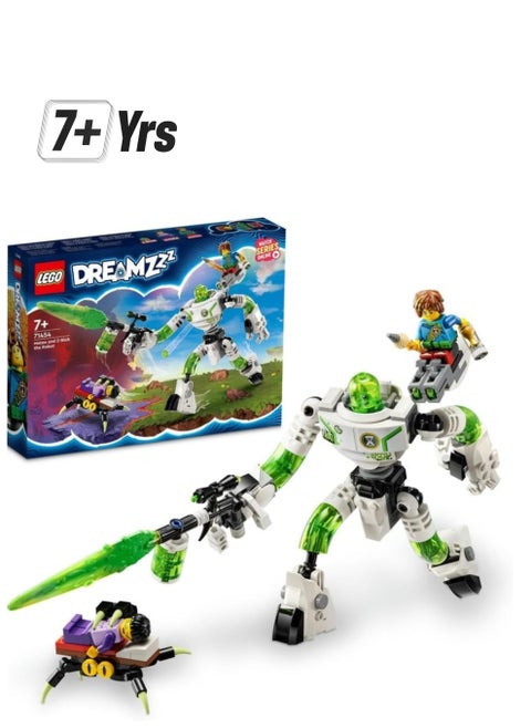 71454 DREAMZzz Mateo and Z-Blob the Robot Toy Set with Robot Figure plus Jayden & Mateo Minifigures, Imaginative Dream Adventure Play Based on the TV Show, Toys for Kids Aged 7+