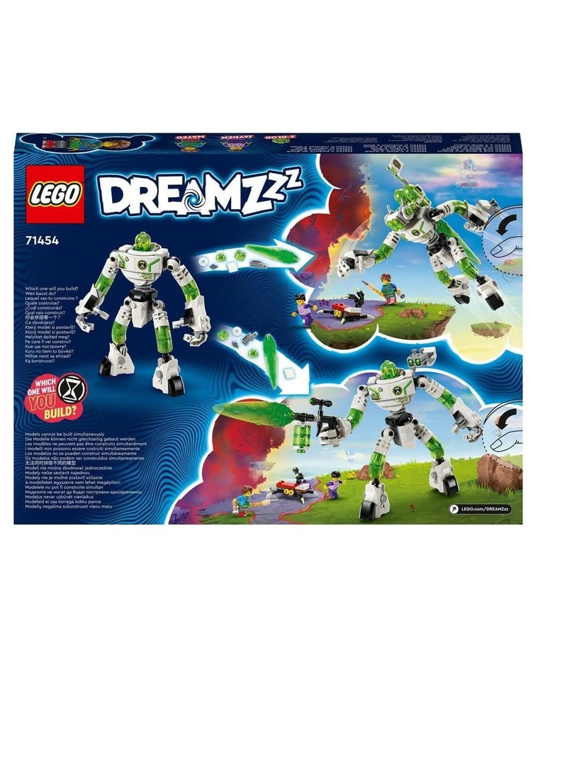 71454 DREAMZzz Mateo and Z-Blob the Robot Toy Set with Robot Figure plus Jayden & Mateo Minifigures, Imaginative Dream Adventure Play Based on the TV Show, Toys for Kids Aged 7+