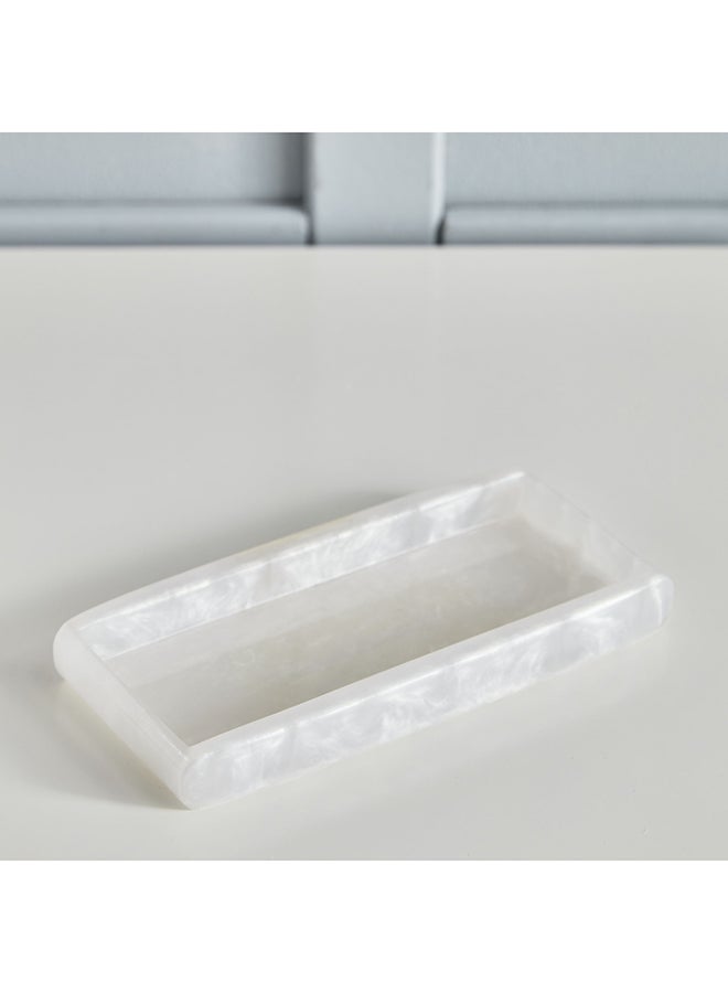 Home Box Orion Polyresin Bath Tray 21 x 2.5 x 10 cm - Image 2