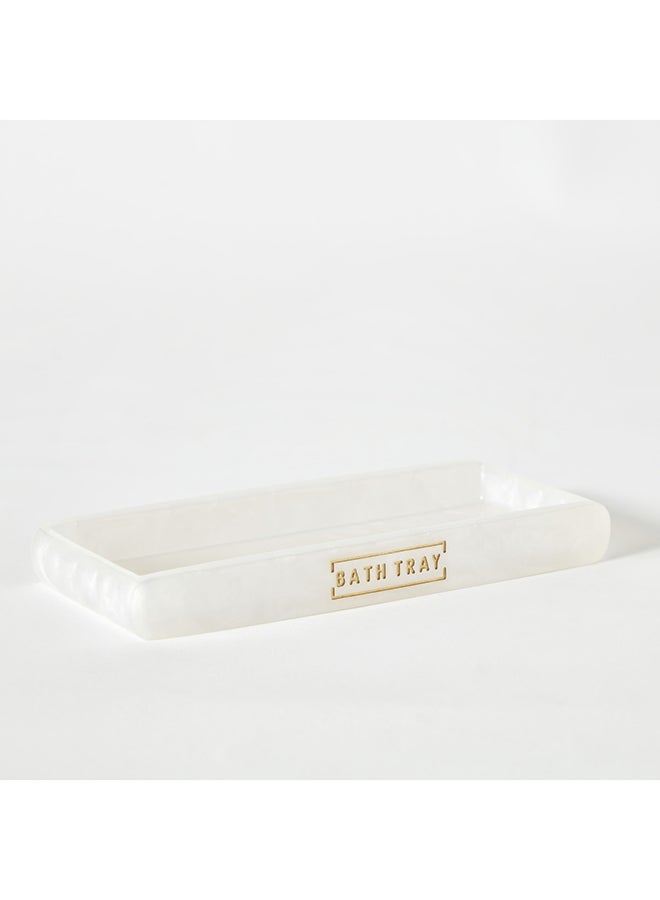Home Box Orion Polyresin Bath Tray 21 x 2.5 x 10 cm - Image 4