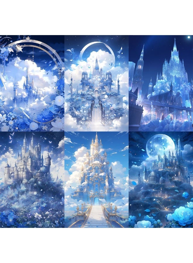 NIBEMINENT 63 Pcs Dream Castle Deco Kit Waterproof Stickers, High Definition Printing Bright Colors, Suitable for Laptop Skateboard Luggage Water Bottle Guitar DIY - Image 3