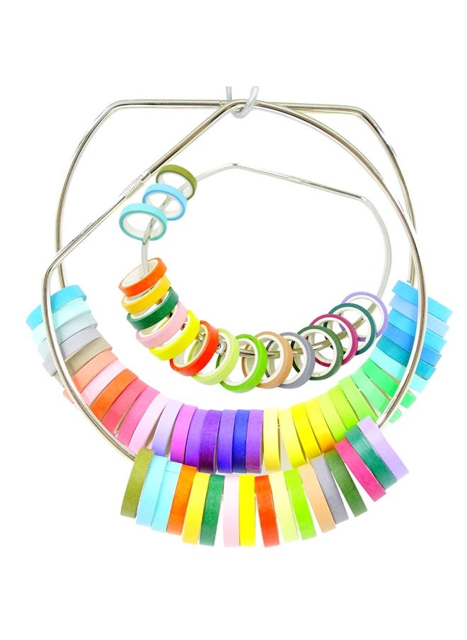 Vowcarol - Washi Tape Organizer Washi Tape Storage Ring 8 Inches 2 Pieces - Image 1