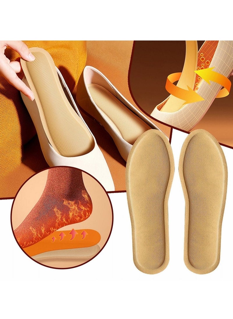 SänHahn Sã¤Nhahn Insole Foot Warmers - Long Lasting Safe Natural Odorless Air Activated Warmers - Up To 9 Hours Of Heat - 5 Pair - Image 2