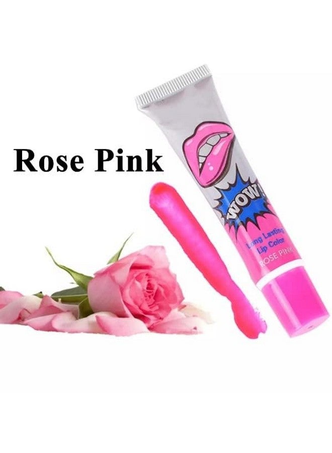 Adbeni Lip Color, 15g Long Lasting, Wow Trendy, Waterproof Peel Off, Liquid Tint Matte Magic (Rose Pink) - Image 3