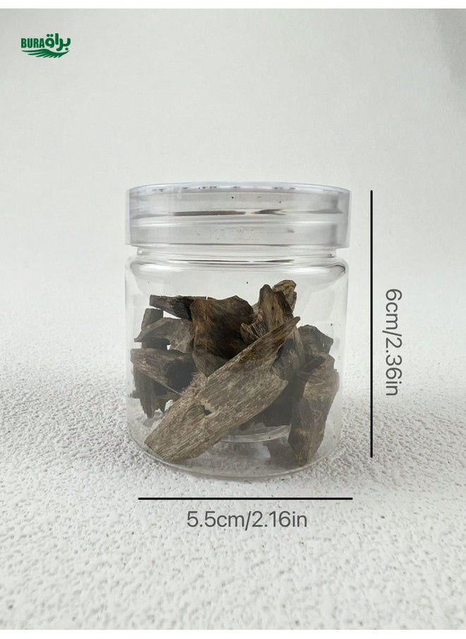 BURAQ - 15g/30g Agarwood, Green Aloeswood Raw Material, Natural Hainan Agarwood Aloeswood Blocks, Fragrant Wood, Suitable For Incense, Air Purification, Sleep Aid, Yoga Relaxation, Indoor, Electric Fragrance Burner, Charcoal Burner, Tea Drinking, Aromatherapy, Fragrance, Home Purification, Air Freshening - Image 1