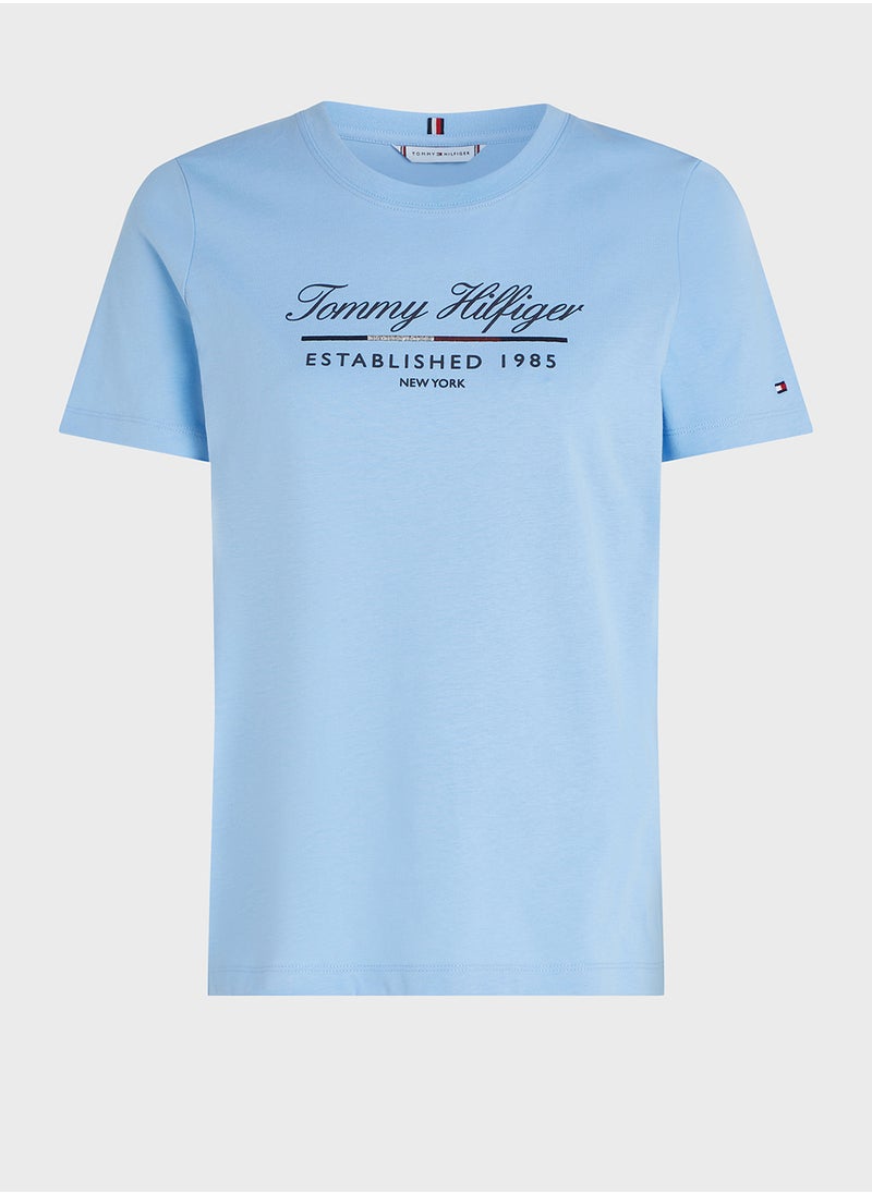 Crew Neck Logo T-Shirt - pzsku/Z9D2B41B86AE003D9FD4EZ/45/_/1726657322/6eafbcbb-927b-4c76-8dd9-d4c52132981d