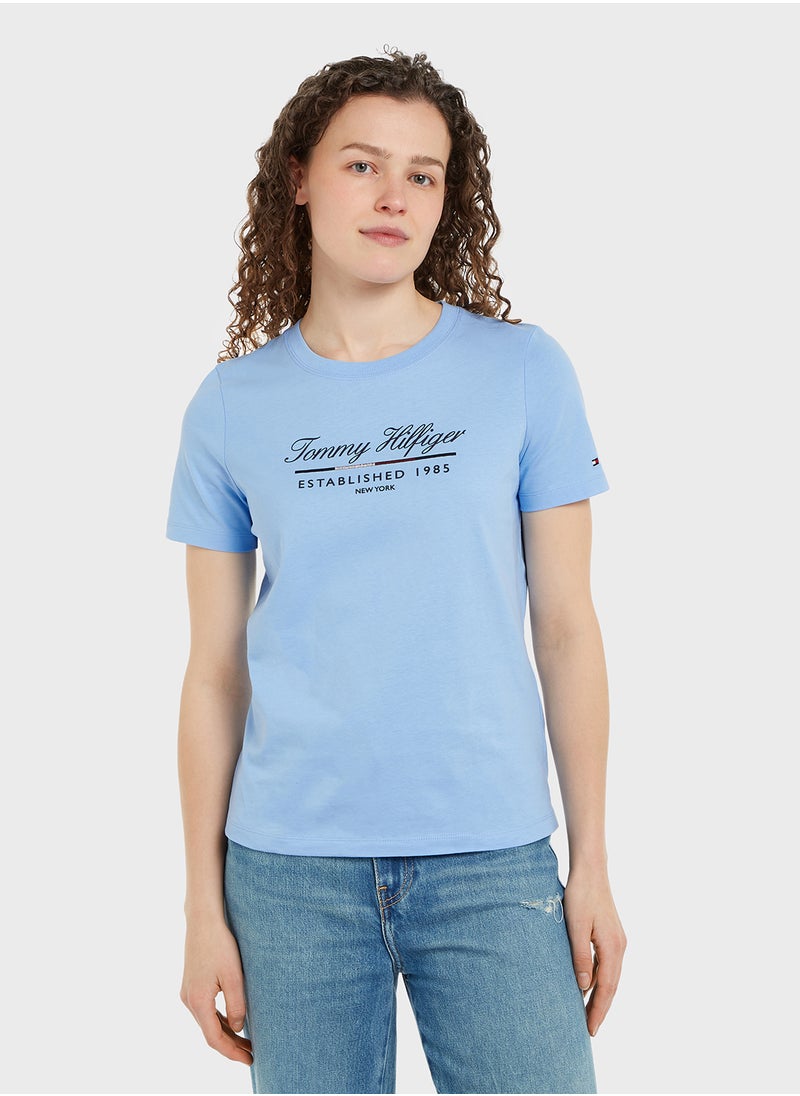 Crew Neck Logo T-Shirt - pzsku/Z9D2B41B86AE003D9FD4EZ/45/_/1726657329/18f5bdda-5180-4b39-9c2b-7e9d465854d7