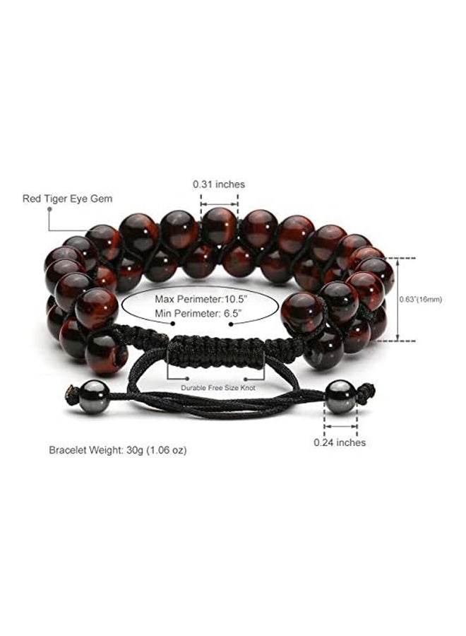 Tiger's Eye Energy Stone Bracelet 8 mm - Image 3