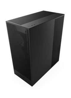 NZXT H7 Flow Mid-Tower ATX Airflow Computer Case, 3x F120Q included, 420mm Radiator Support, Up to 10x Fan Capacity, SGCC Steel, Ultra-Clear Tempered Glass Material, Black | CM-H72FB-01  - Image 4