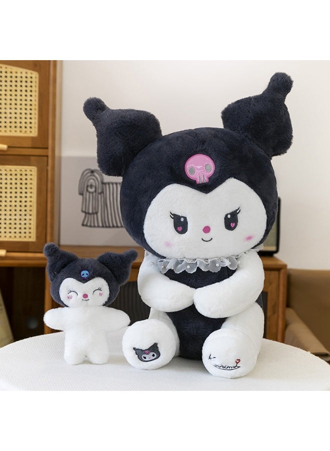 Sanrio Kuromi Plush, Soft Cute Stuffed Plush Toy, Collectible Kuromi Doll Gift for Kids & Anime Fans - Image 3