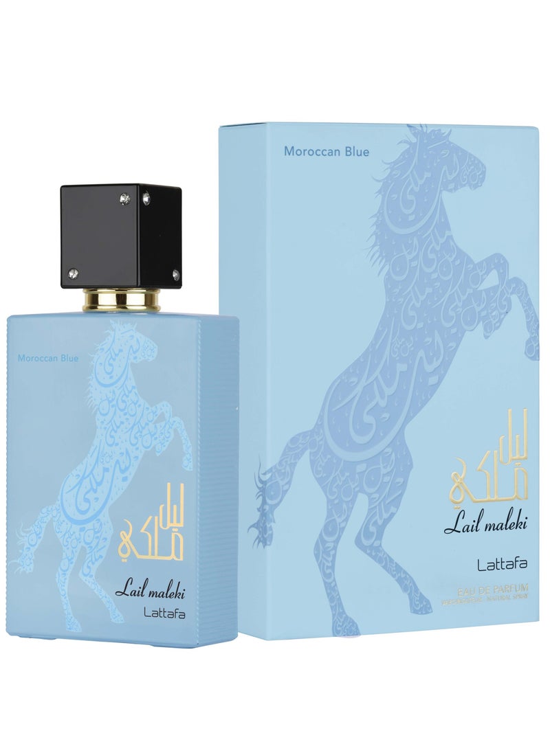 لطافة عطر ليل ملكي المغربي الازرق او دي برفيوم من لطافة للجنسين - 100 مل  - Image 1