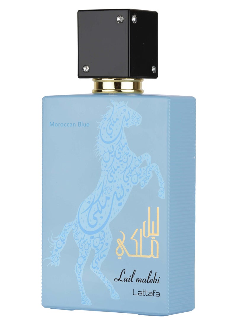 Lattafa Lail Maleki Moroccan Blue Eau de perfume Unisex - 100 ml - Image 3