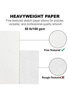 XiuWoo Marker Pads Art Sketchbook: 120 LB/200 GSM Drawing Papers 100Sheets/120 Pages Spiral Bound Sketch Book for Markers (9 x 12 IN)  - Image 3