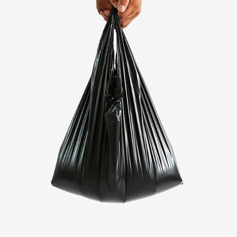 200 قطعة من أكياس القمامة الصغيرة القابلة للتخلص للسيارة باللون الأسود مقاس 18 × 26 سم للنفايات أثناء السفر بالمركبة - Image 5