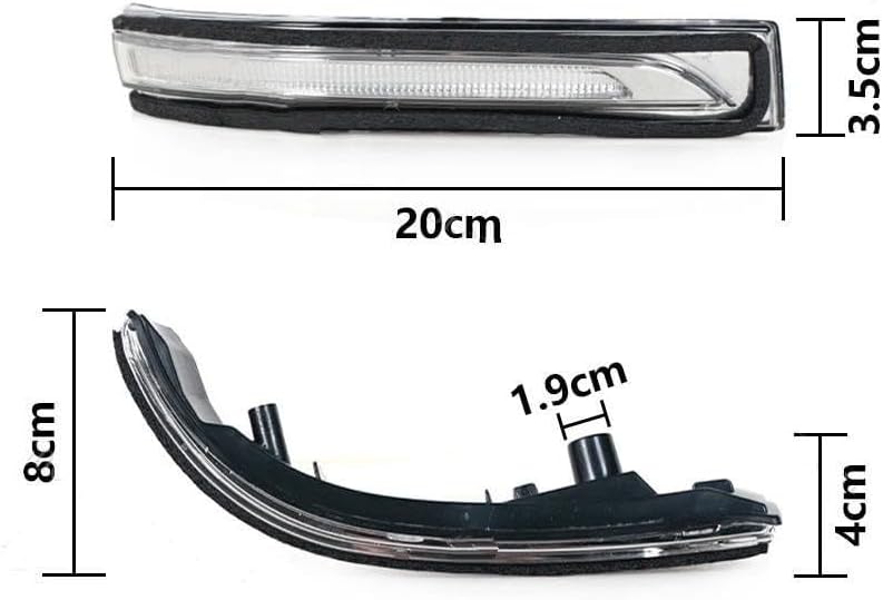 Wivplex Side Mirror Turn Signal Light for Hyundai Tucson 2016-2019 - Image 5