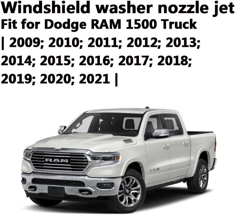 AMFRNE Premium Wiper Washer Nozzles for Dodge and Chrysler - Image 3