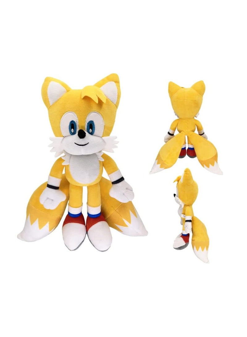 12" Sonic The Hedgehog Plush Toy Knuckles Shadow Tails Plush Doll Cartoon Character Plush Stuffed Animals Toys Gifts for Boys Girls Children Adults Game Fans - Image 3