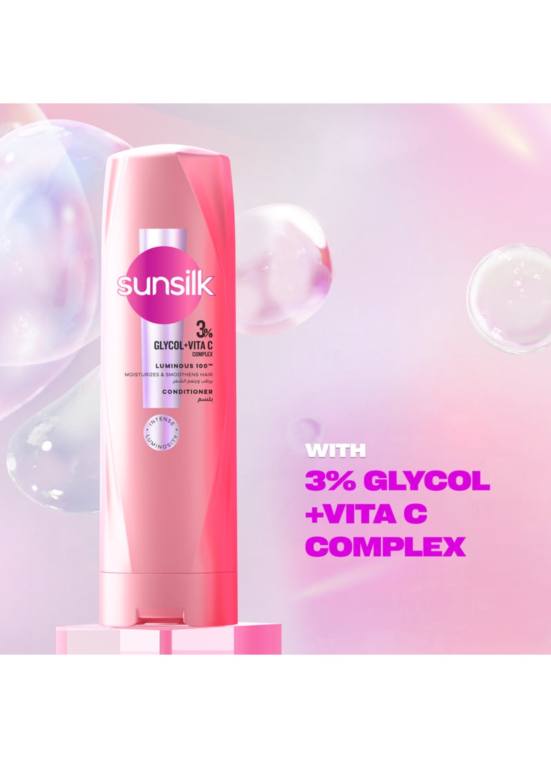 Sunsilk بلسم لامع 100 يرطب وينعم الشعر ليمنحك لمعاناً أكثر 5 مرات - Image 4