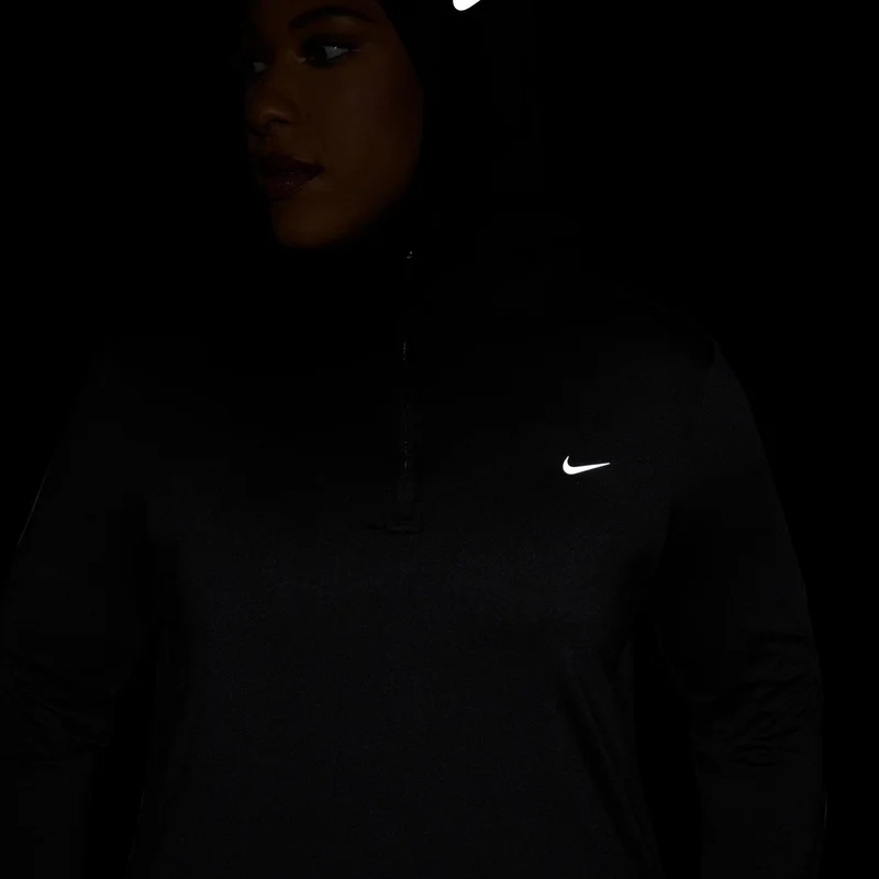 Nike Black Women's Dri-FIT Swift Element UV Top for Women | Best Price UAE
