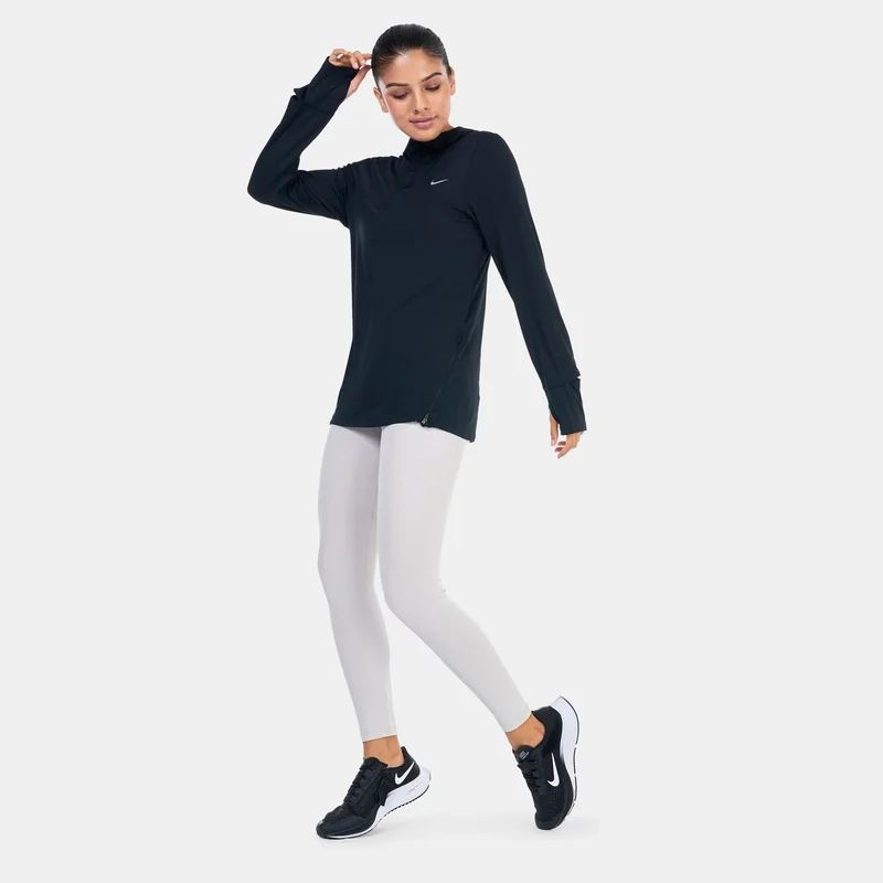 Nike Black Women's Dri-FIT Swift Element UV Top for Women | Best Price UAE