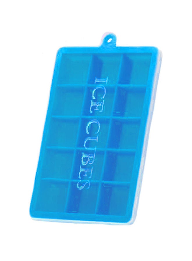 نيبمينينت صينية مكعبات ثلج من 15 فتحة مع غطاء لون أزرق ليك/ شفاف