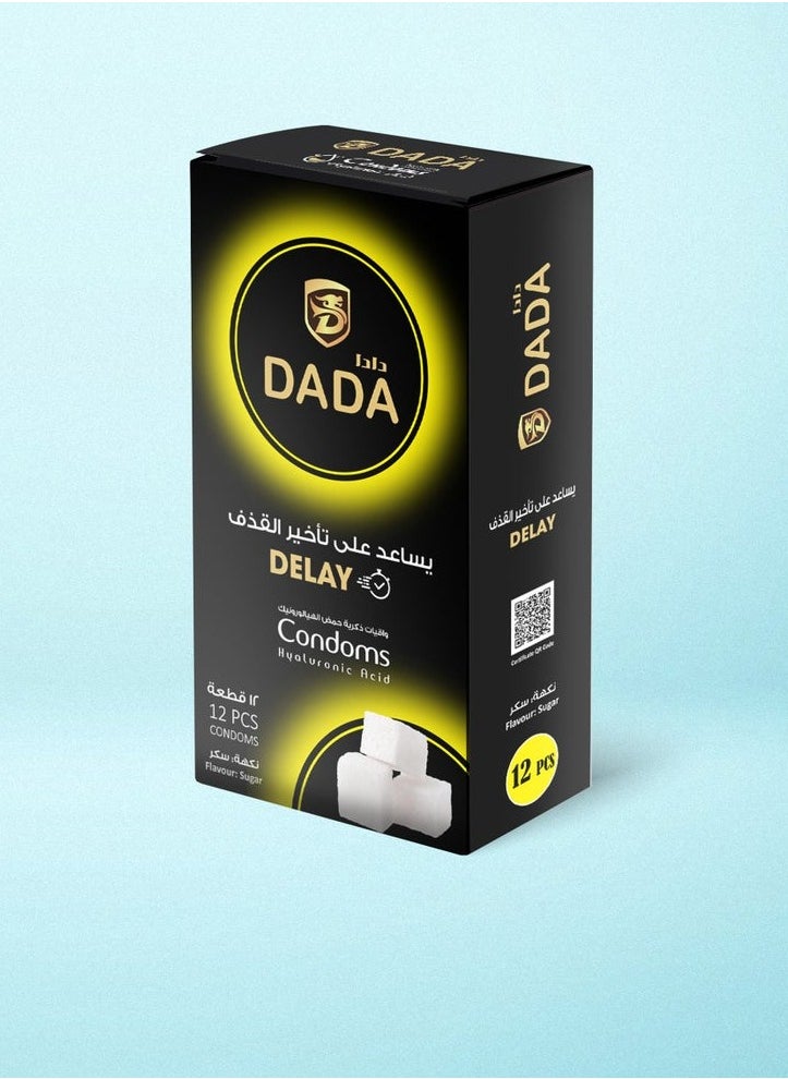 Dada DADA Delay Condoms 12 Pcs pack  - Image 1