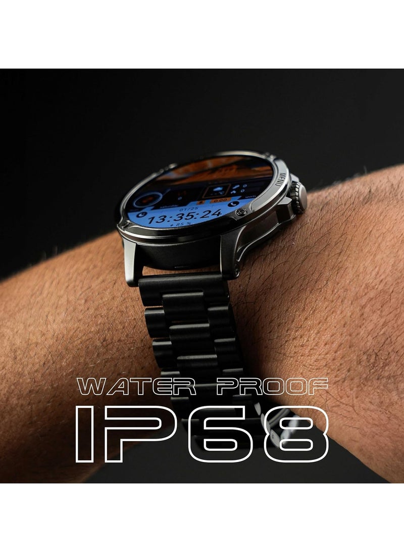 Maxwell MW Alpha Smart Watch, 40 Days Standby Time - Black - Image 3