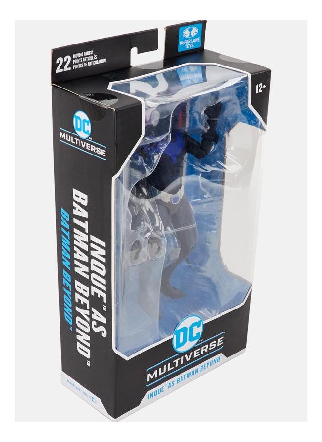 McFarlane Toys - DC Multiverse Inque as Batman Beyond 7 Action Figure, Navy Combo - Image 1