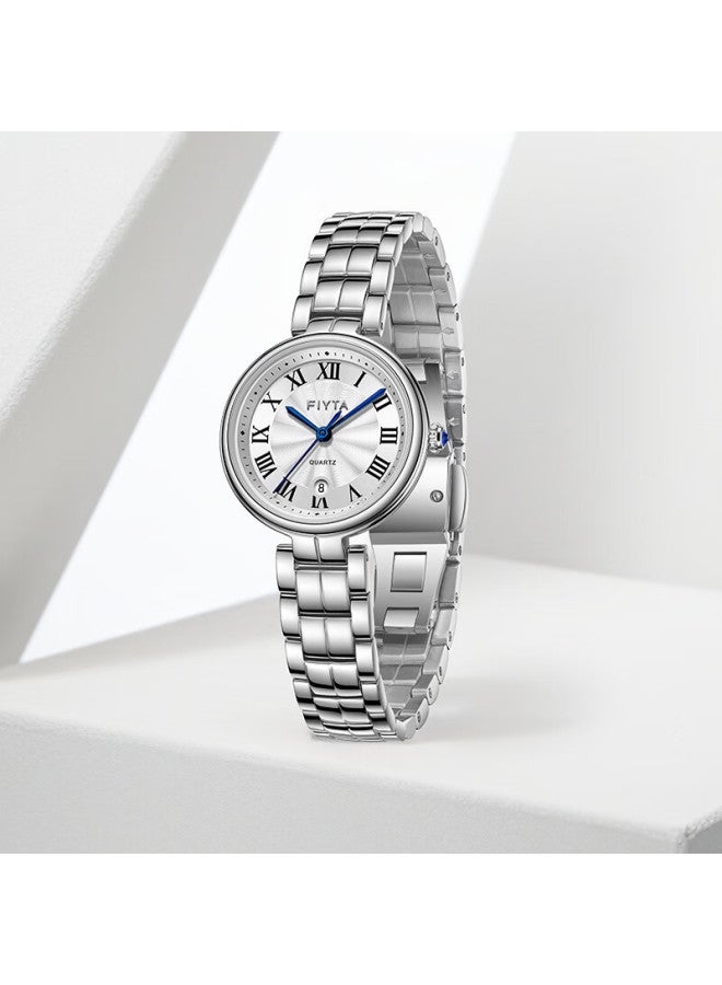 Fiyta "little Beauty" Roman Dial With Calendar Ladies Fashion Watch [new Year Gift] For Girlfriend - Image 5