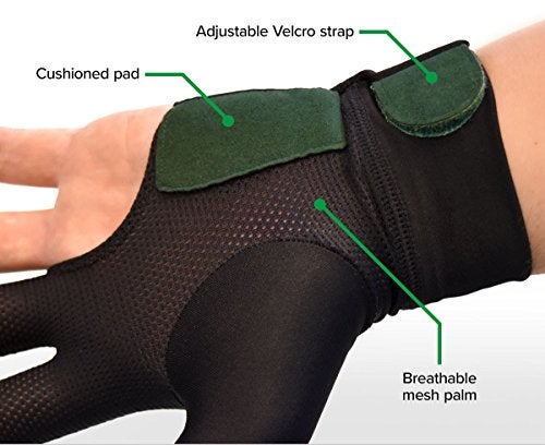 McDermott Billiard Pool Glove - Left Hand Fit for Right Handed Players - Large - Image 2